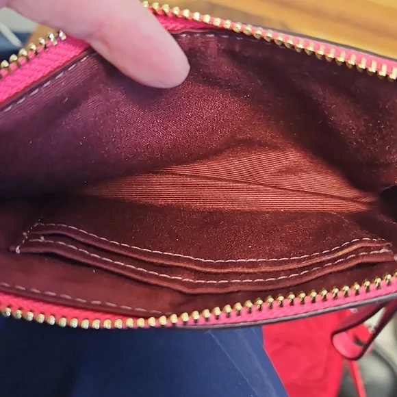 Coach Vintage Daisy Print Wristlet - Picture 4 of 5